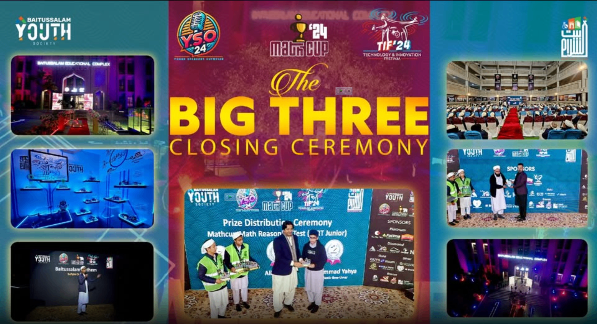 Big Three flagship events showcase